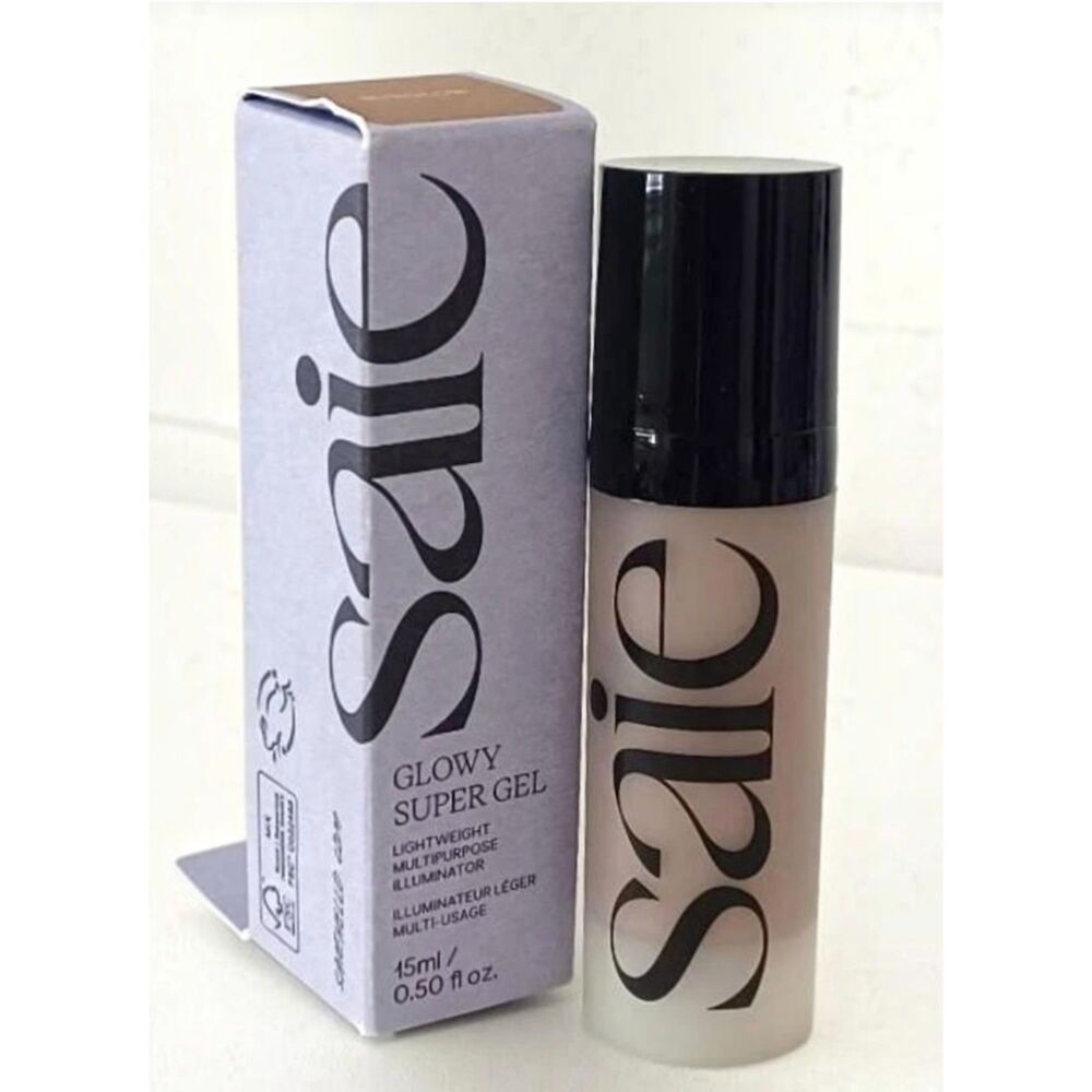 SAIE Glowy Super Gel Lightweight Multipurpose Illuminating Skin Care Warmglow